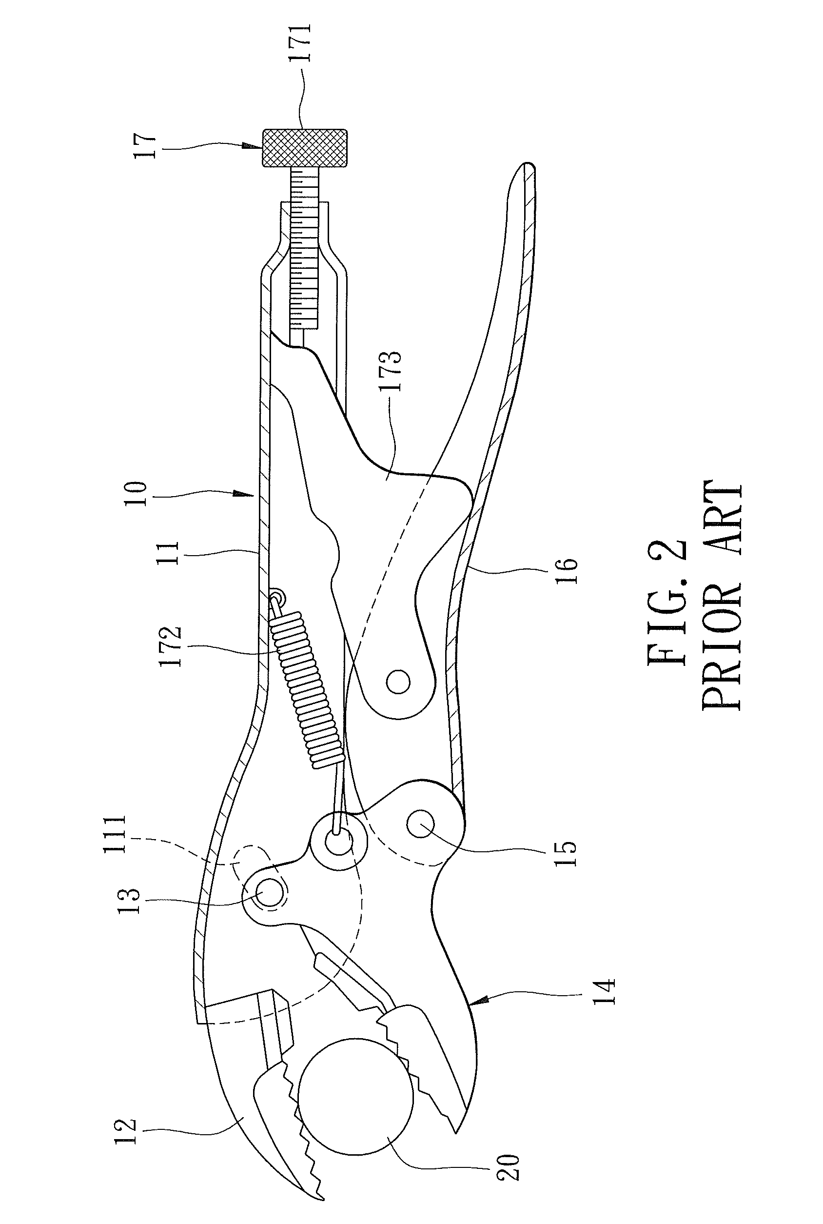 Locking pliers