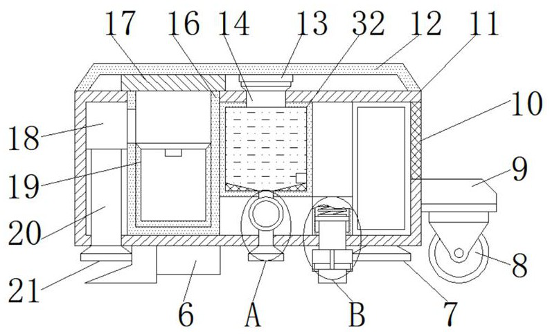 A welcome robot for catering and its use method