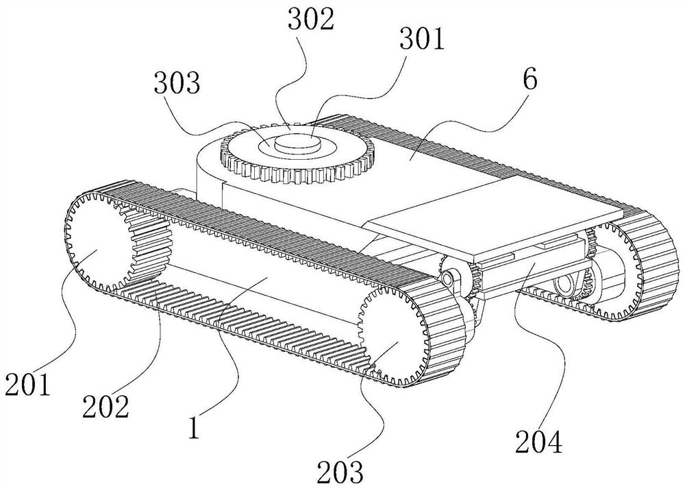 Small road surface icebreaking robot