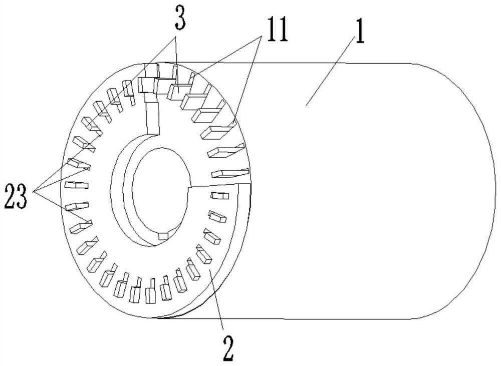 Rotor, asynchronous motor, compressor