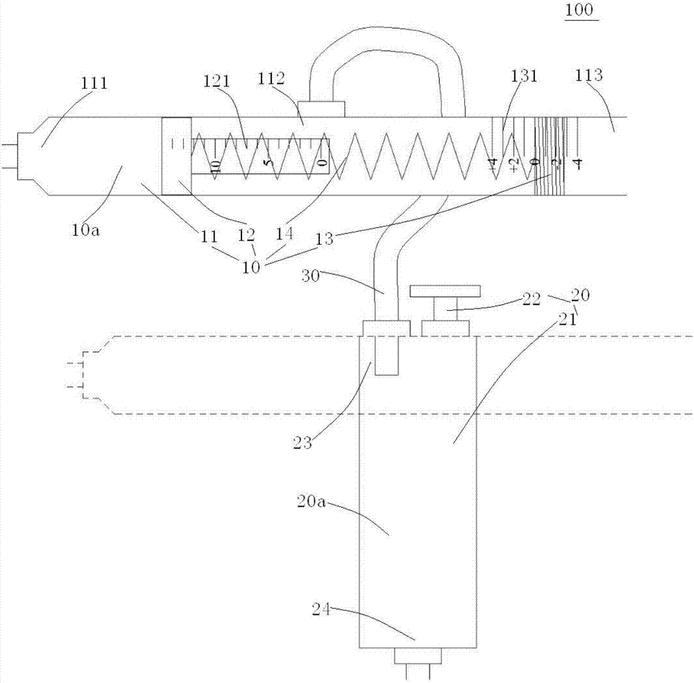 Mechanical cerebrospinal fluid drainage pressure-adjusting device