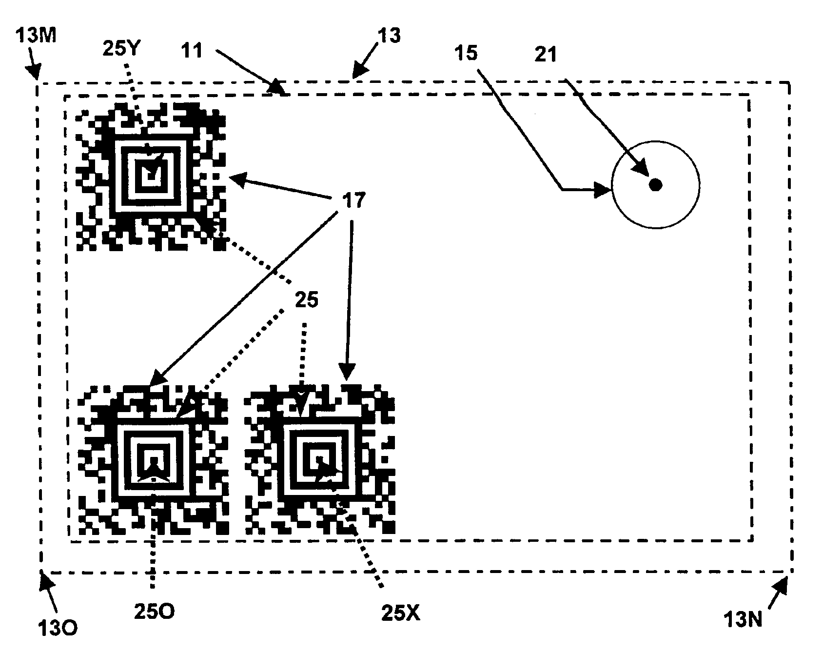 Method of locating a calibration patch in a reference calibration target