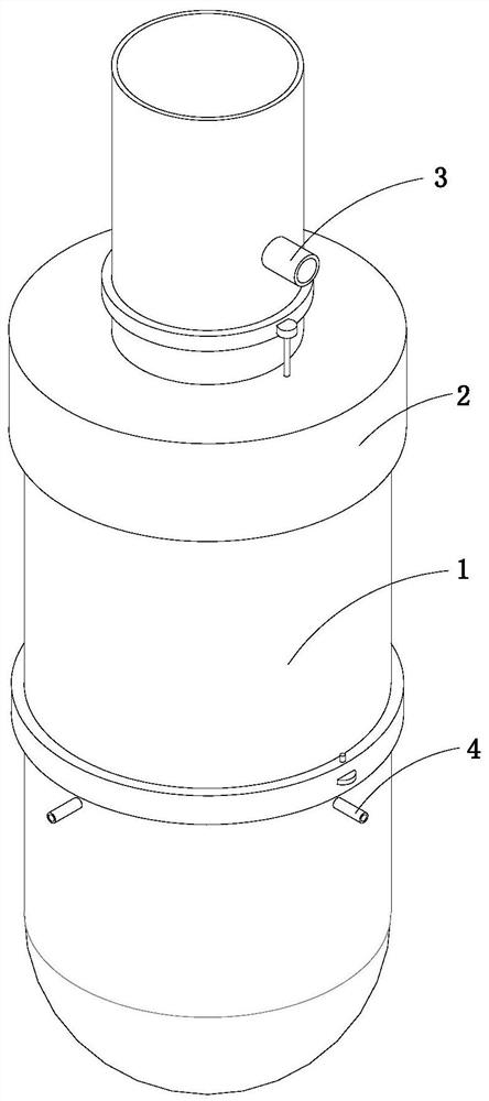 Incineration tank for sludge drying