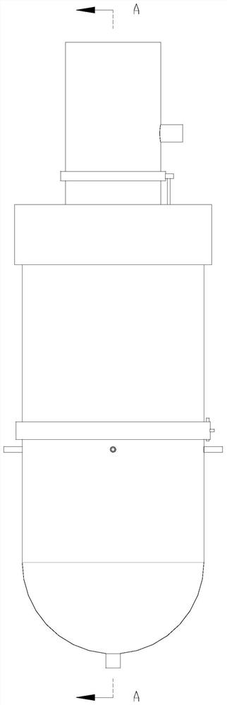 Incineration tank for sludge drying