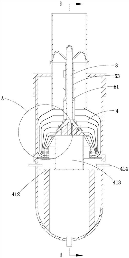 Incineration tank for sludge drying