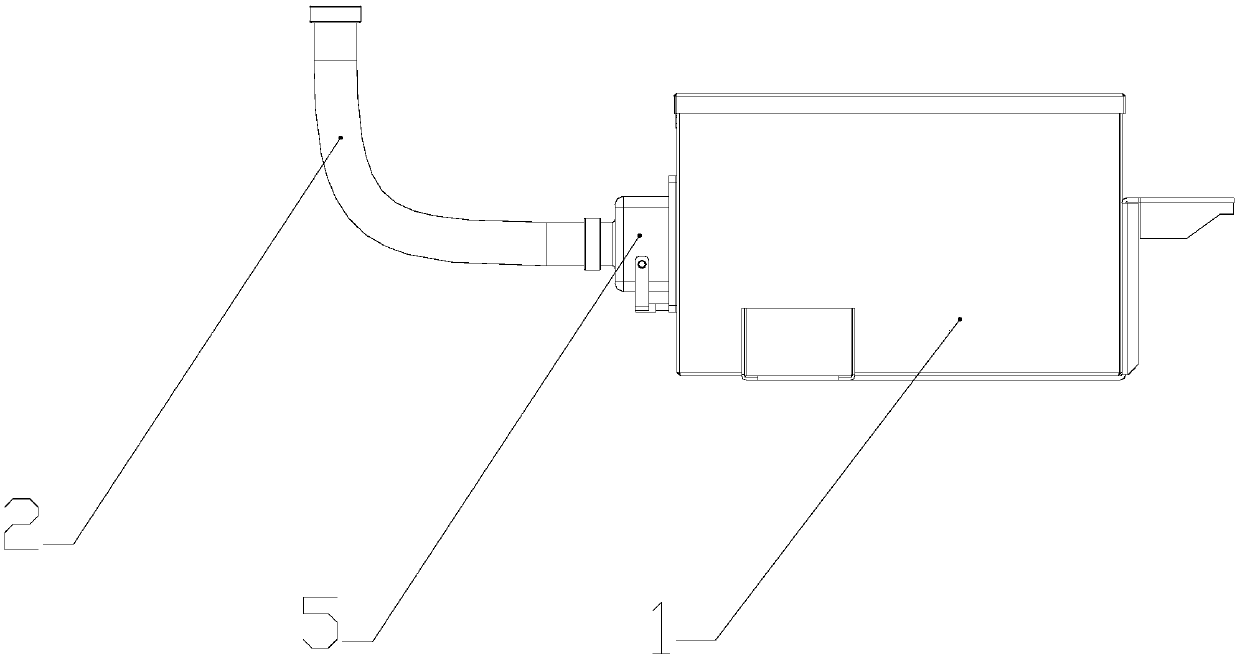 Battery pack and electric automobile provided with same