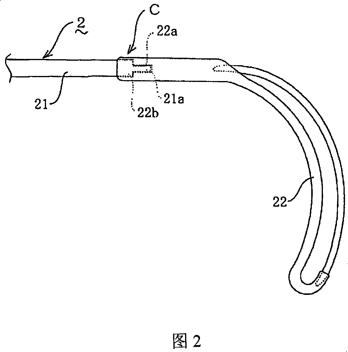 Clubfoot angle adjusting mechanism of glasses frame