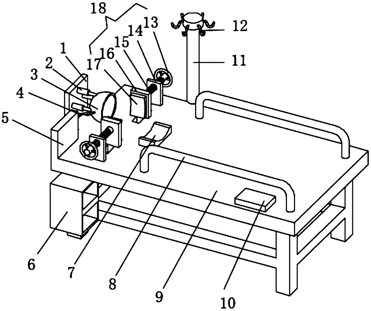 Electroencephalogram detecting device for sedation depth