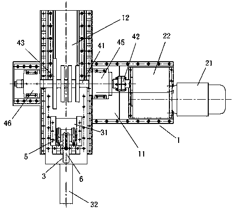 Special machine tool for multi-surface mill