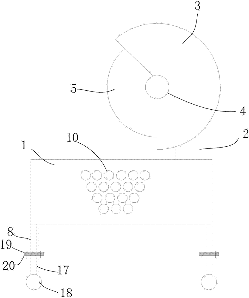 Reinforcing steel bar cutting machine