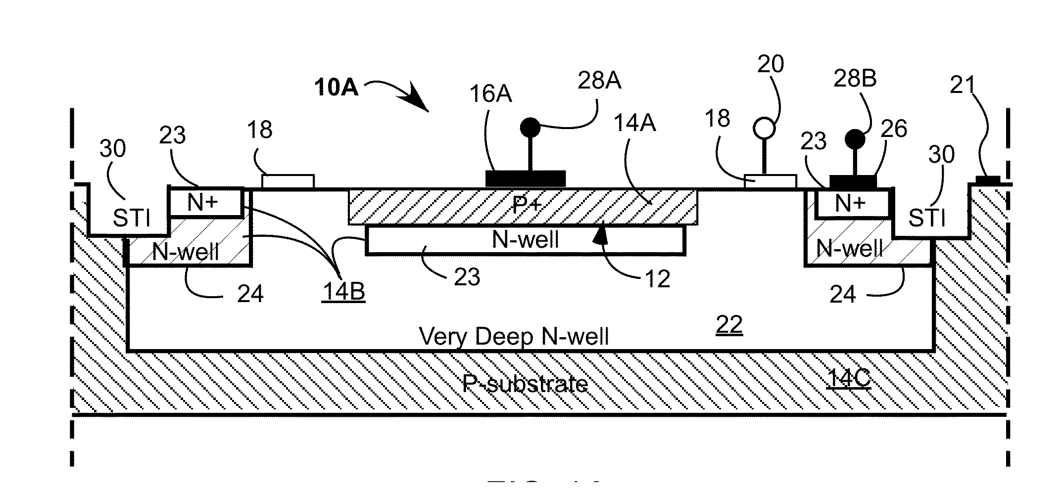 Clamped Avalanche Photodiode