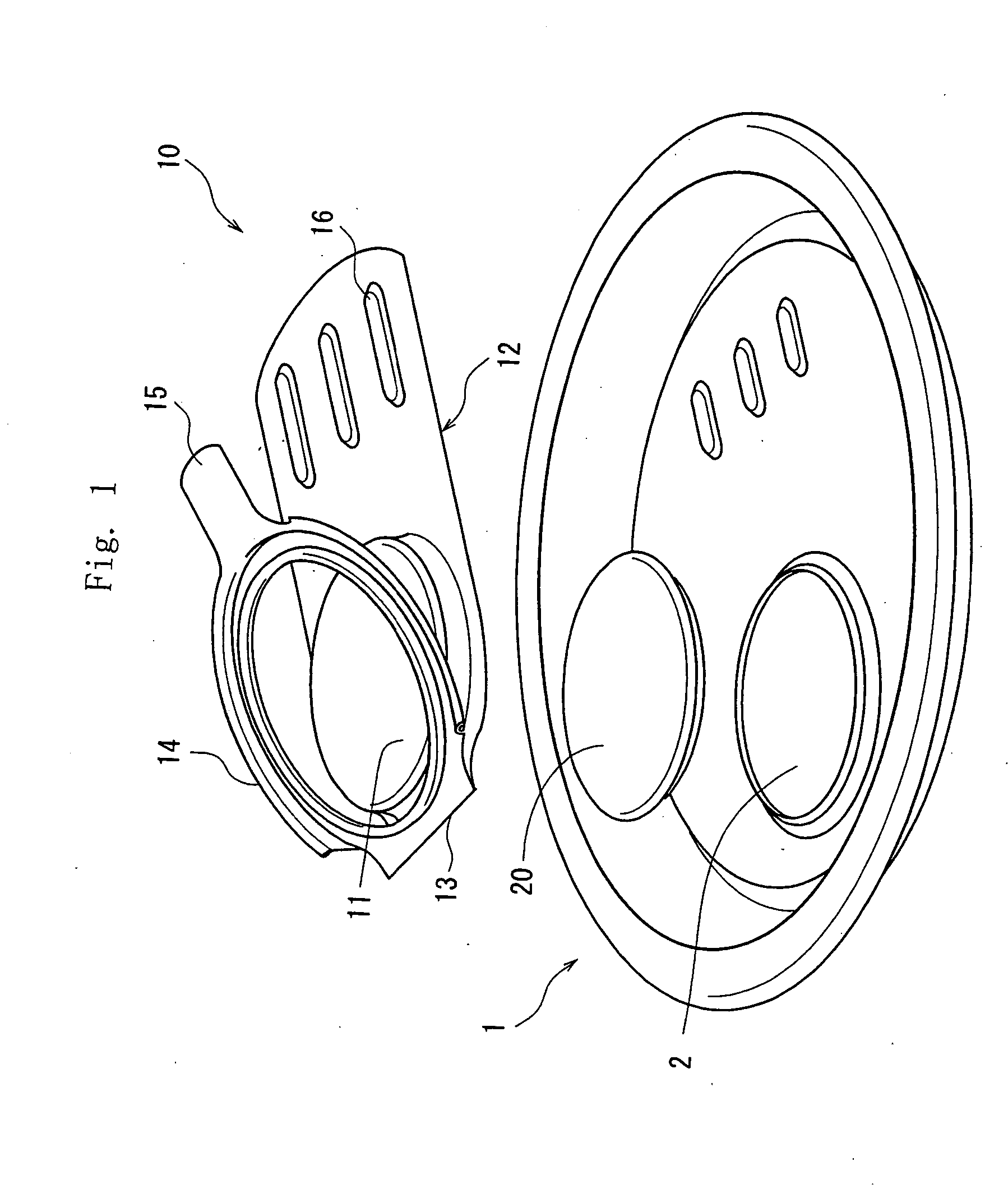 Easily openable container lid with resealability and method of producing the same