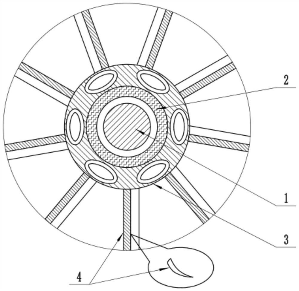 Integrated wind-driven generator system