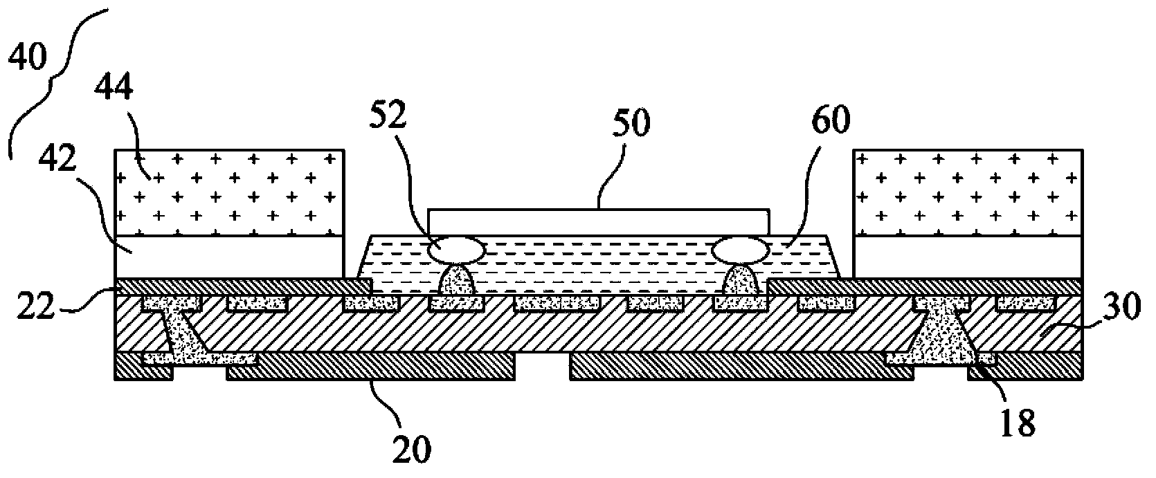 Method for encapsulating chips and support plates