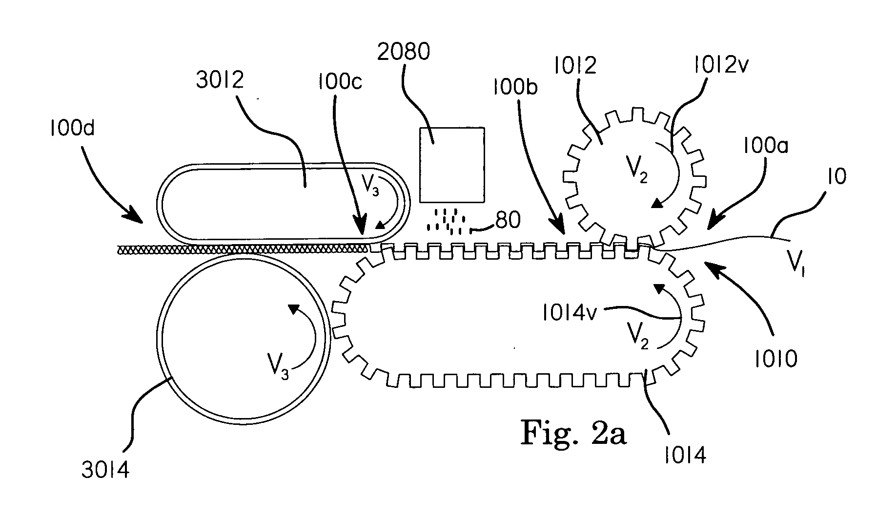 Insitube-formed absorbent core structures