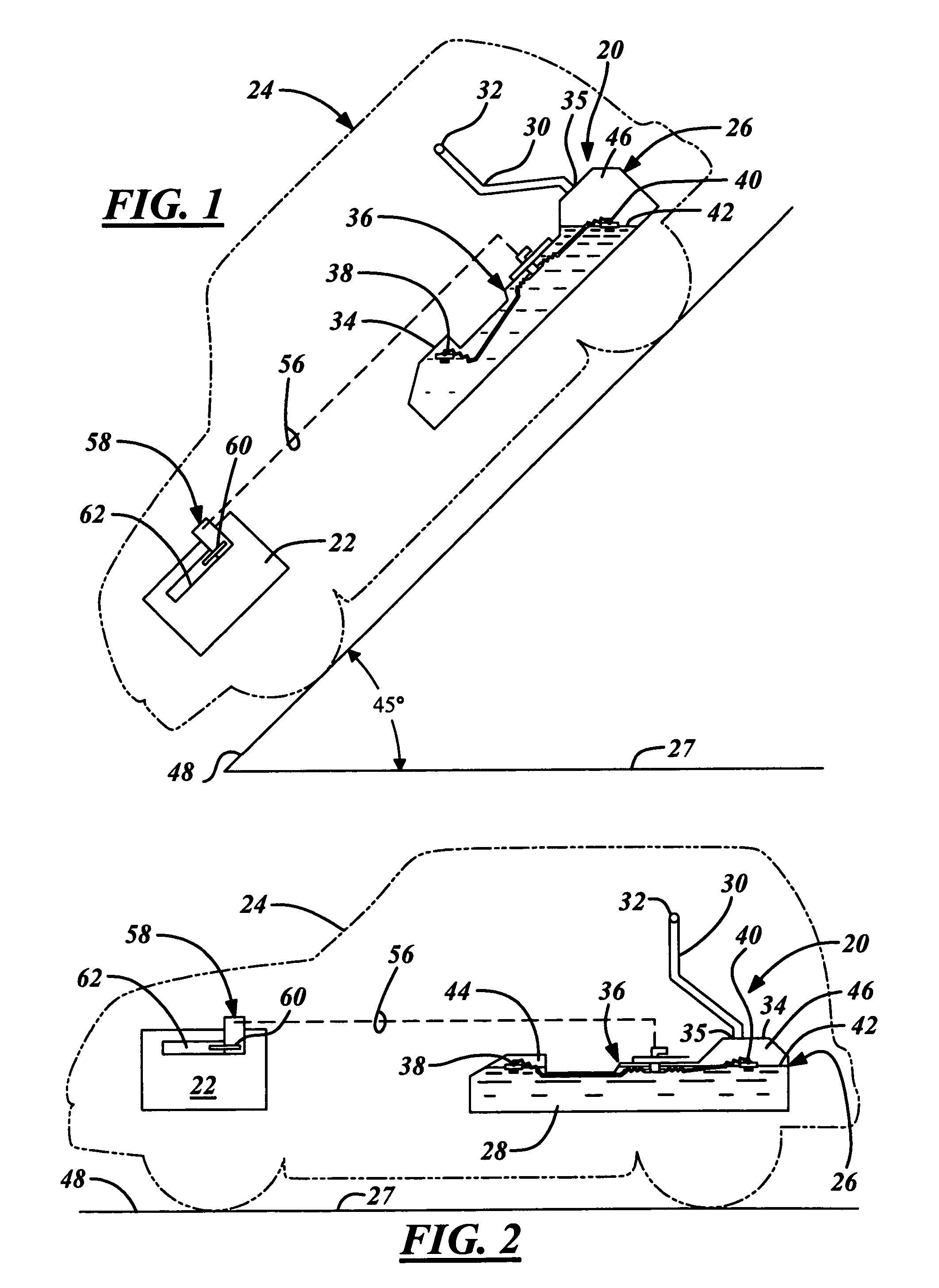 Fuel storage system for a vehicle