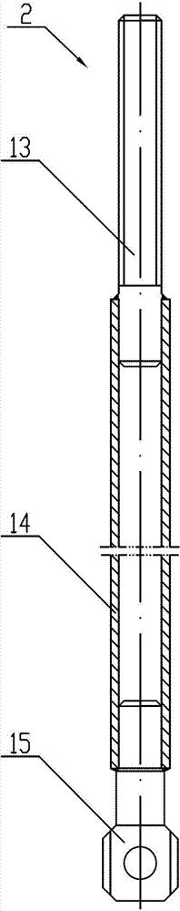 Static braking device for flat car