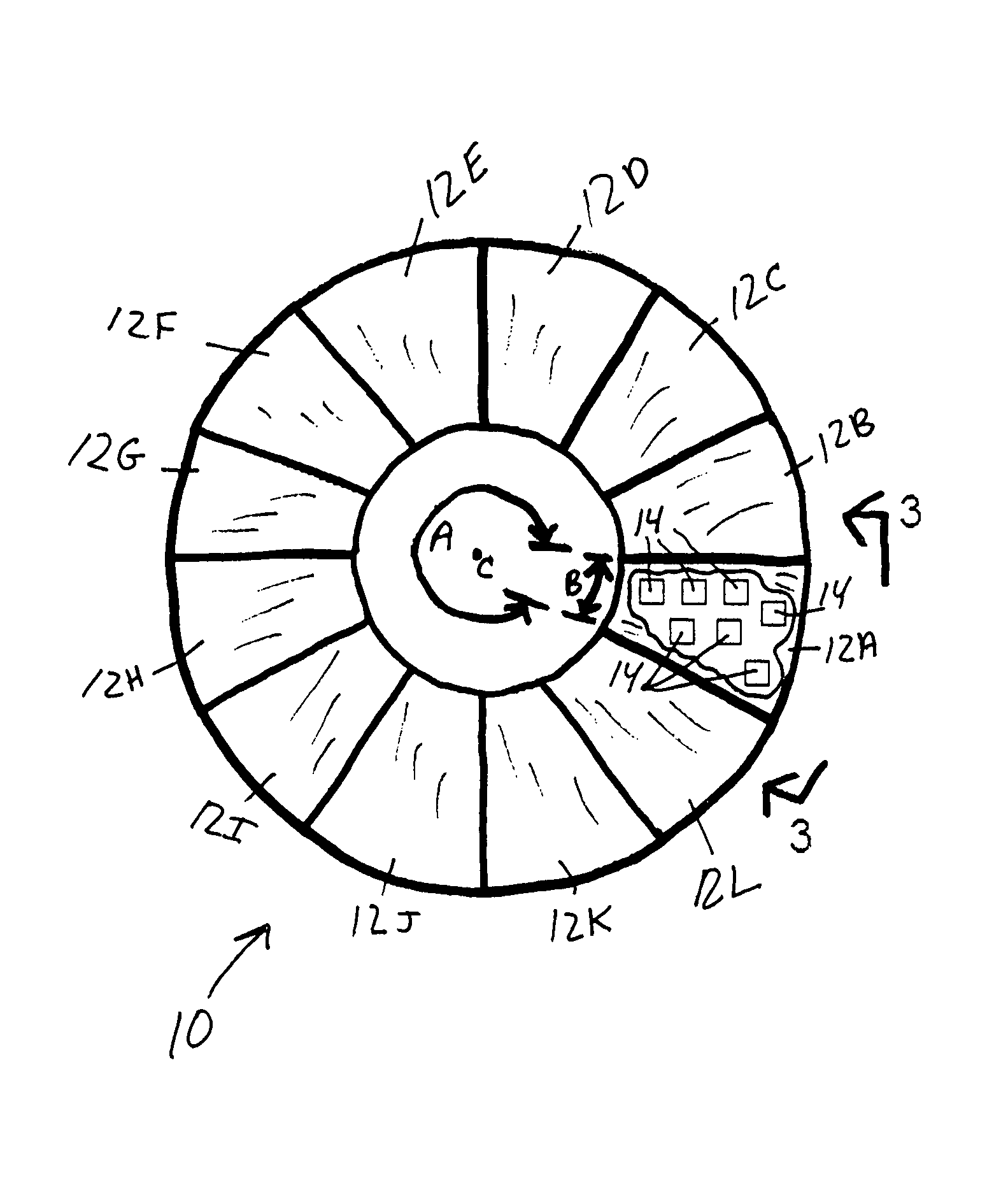 Rotary adsorbers for continuous bulk separations