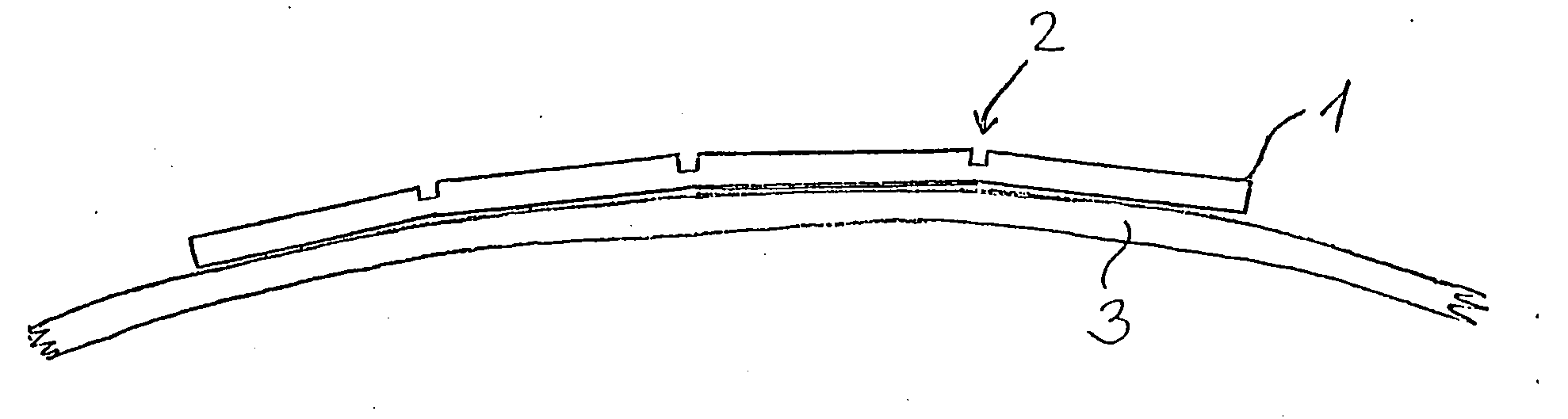 Domed circuit board of an antenna amplifier for a vehicle antenna device