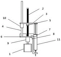 Normal-temperature 3D printing spray nozzle