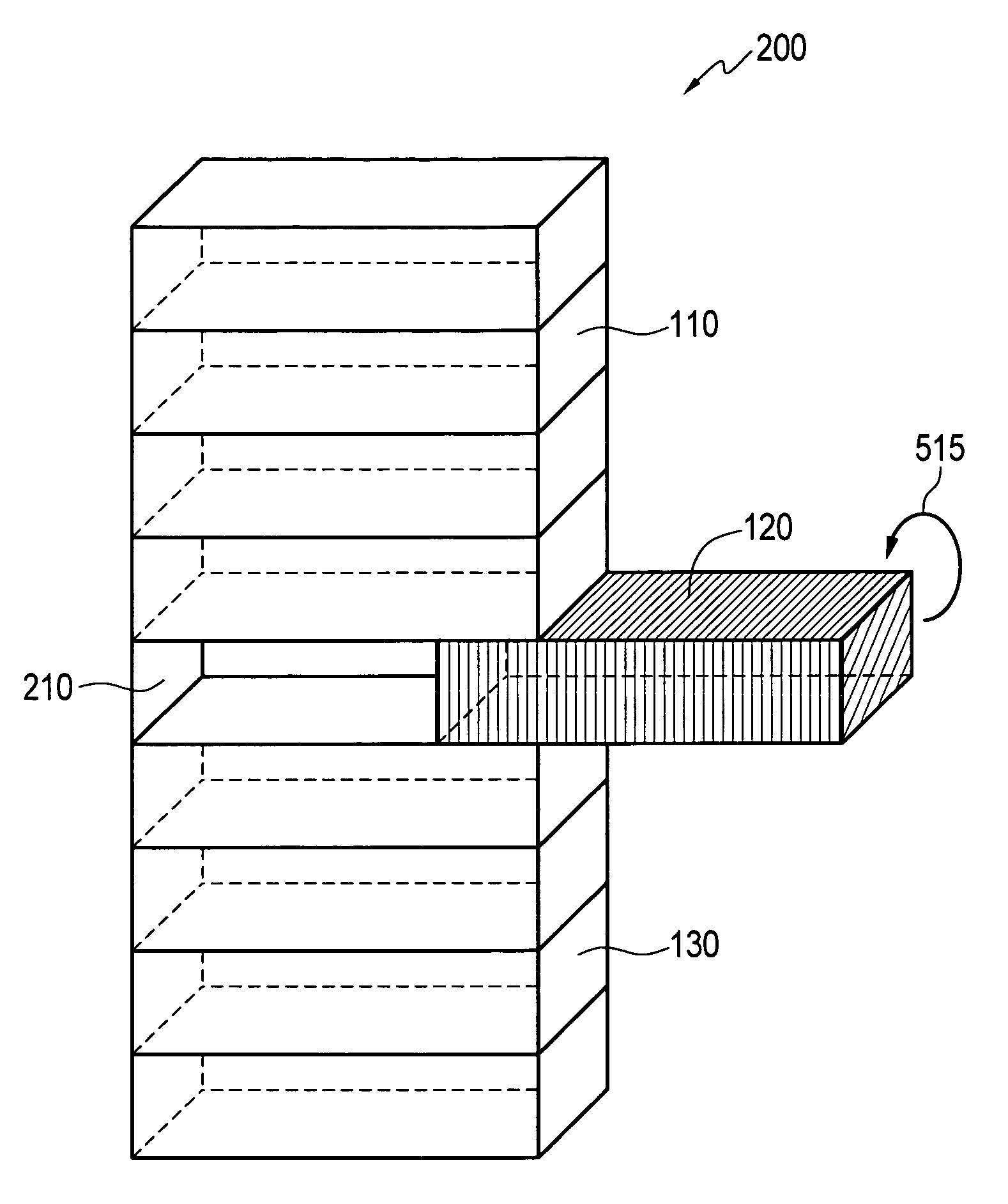 Method and system for distinctively displaying selected floor with sufficient details in a three-dimensional building model