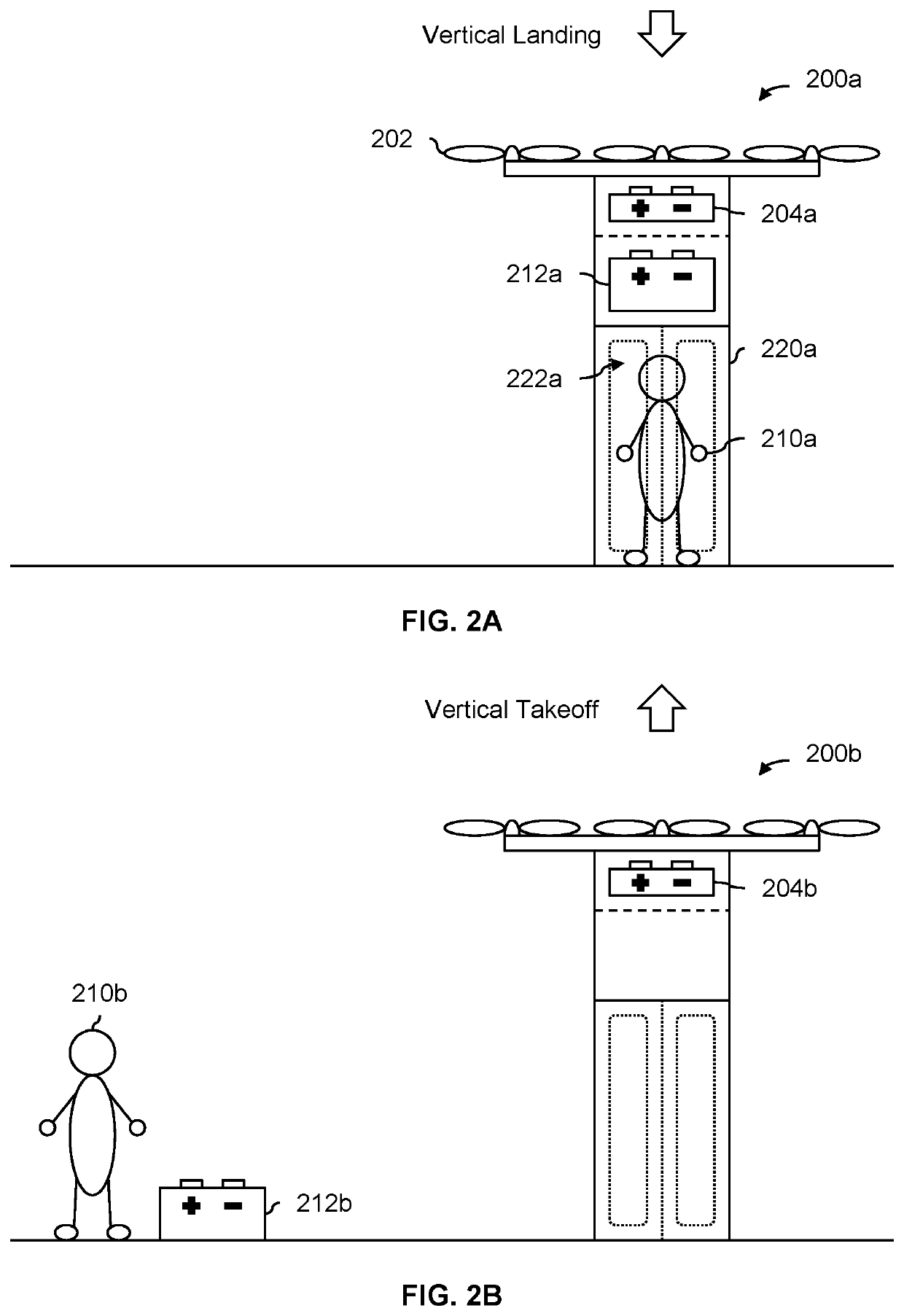 Two vehicle transportation system