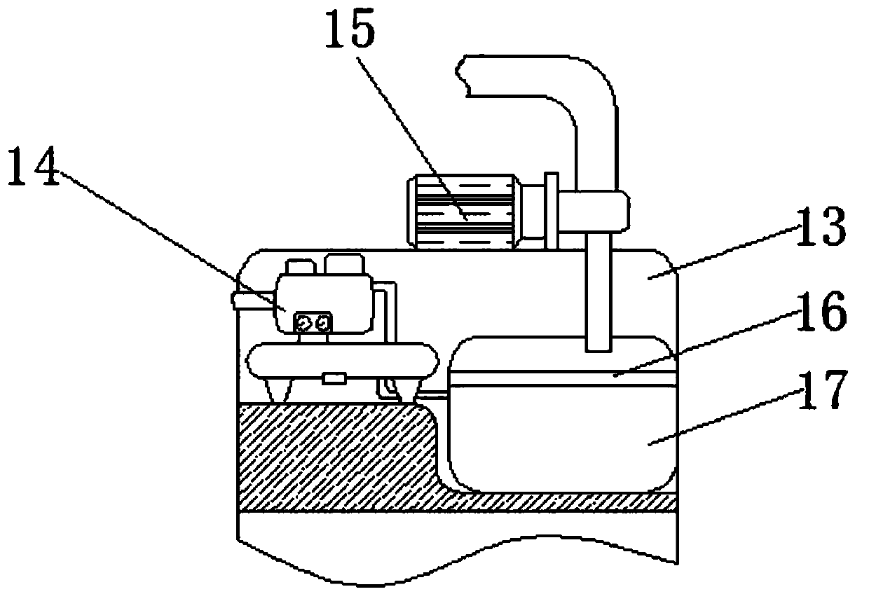 A sludge removal and drying device capable of performing two high-efficiency drying