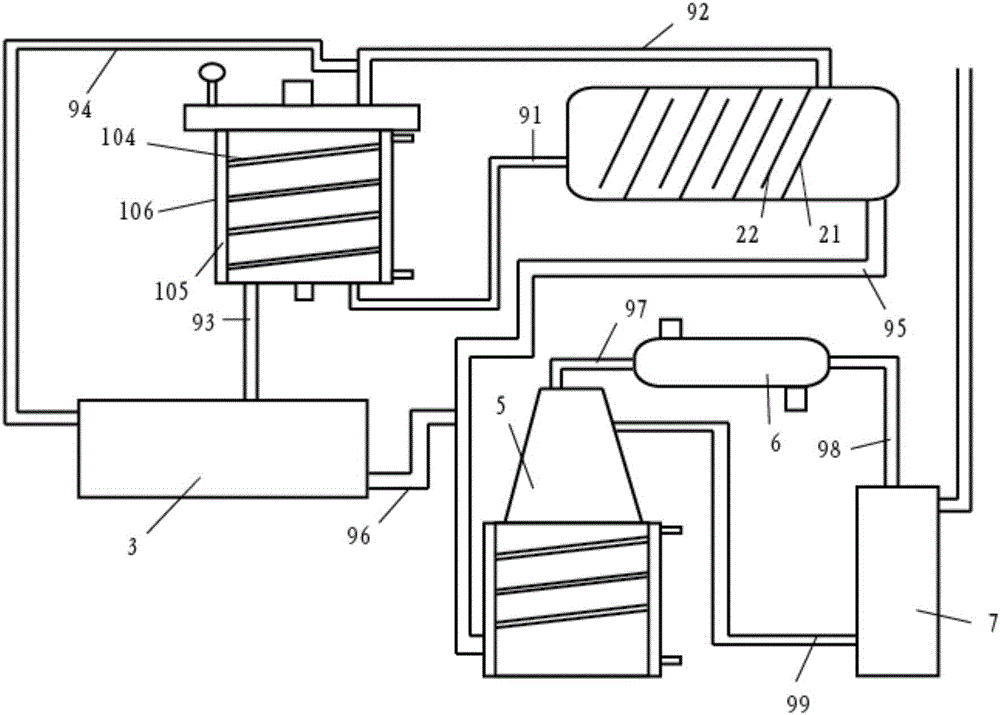 Ester recovery device for dibutyl phthalate production