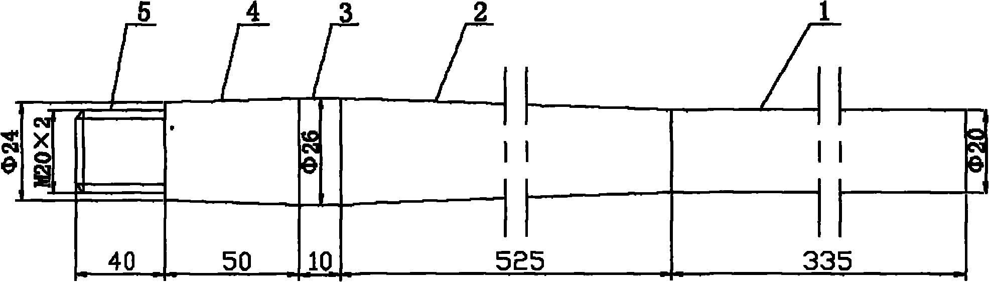 Method for manufacturing seamless copper pipe and rod core used for cold rolling mill