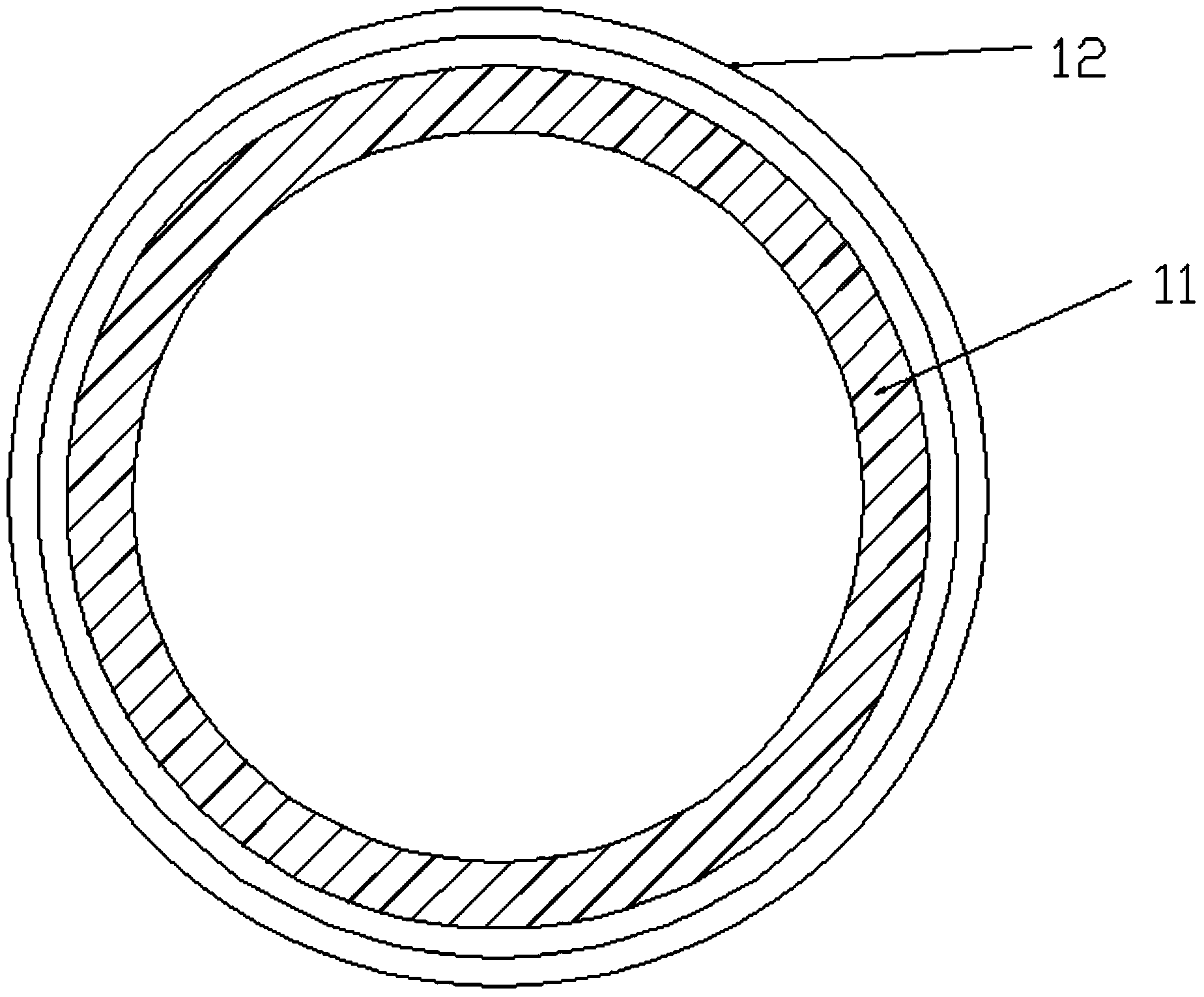 Degradable human body stent capable of effectively preventing transposition and reducing hyperplasia and manufacturing method