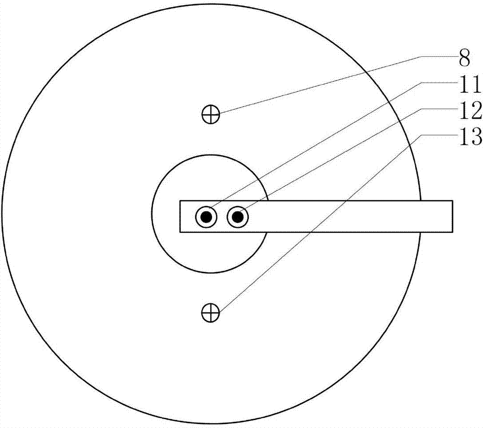 Hydrogen permeability testing device for metal material under high liquid pressure