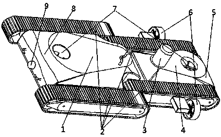 A system for docking an accident ship with a rescue ship under high sea conditions