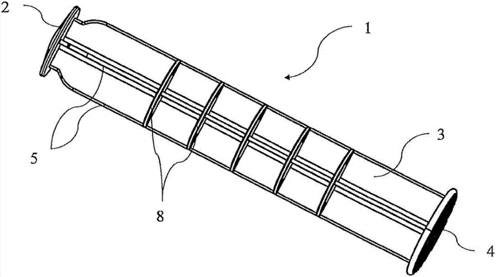 Piston for syringes and syringes