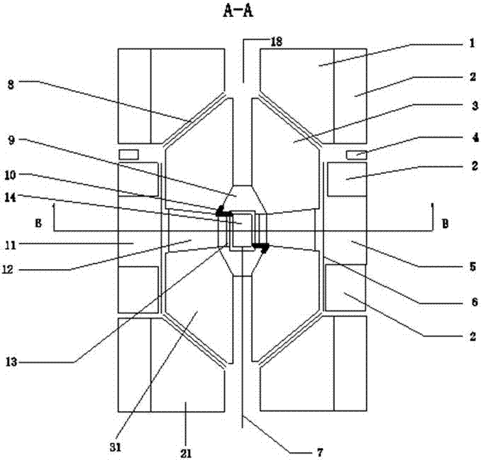 Device for generating ultrahigh pressure