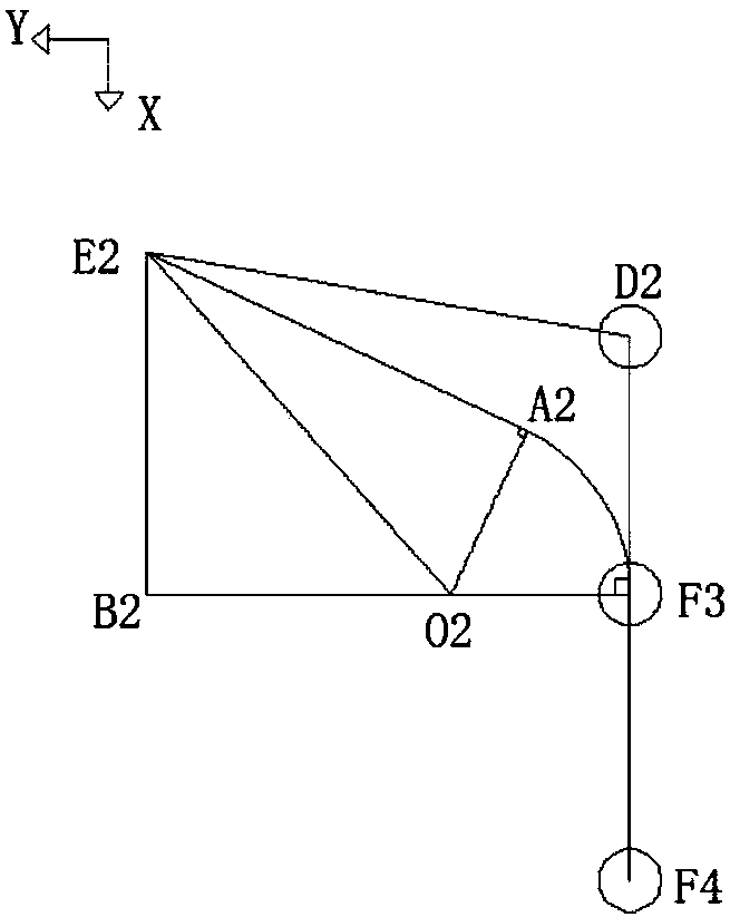 Workpiece following grabbing locus planning method and system used for high-speed sorting system