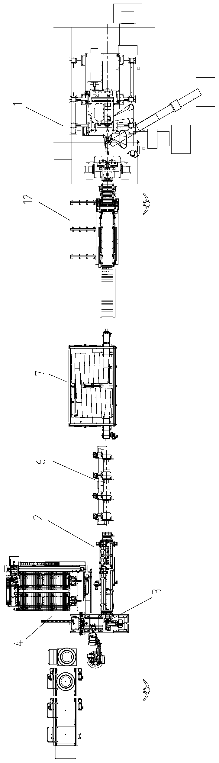 Tire bead production equipment