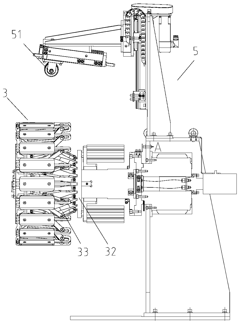 Tire bead production equipment