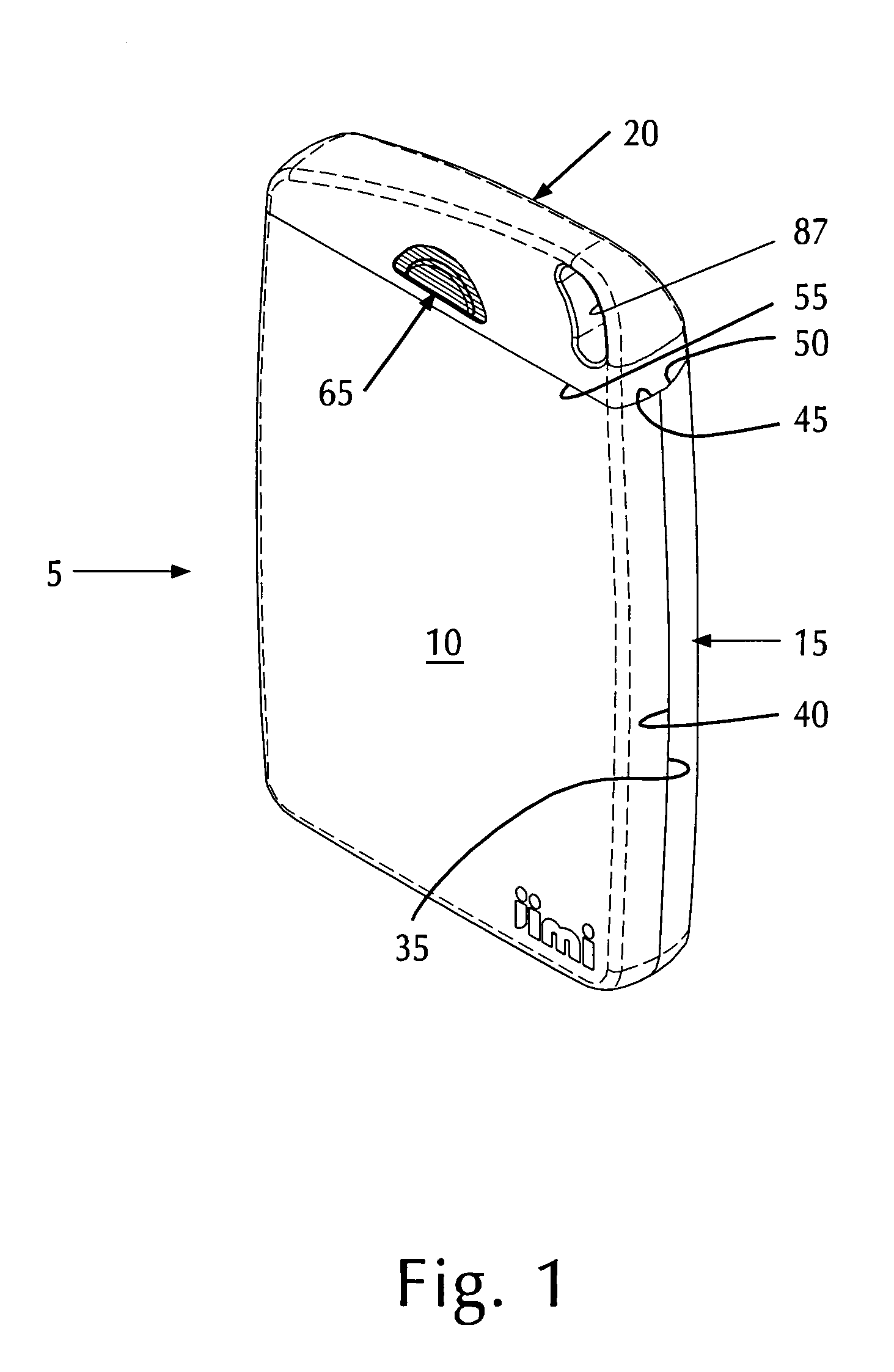 Carrying case for personal articles