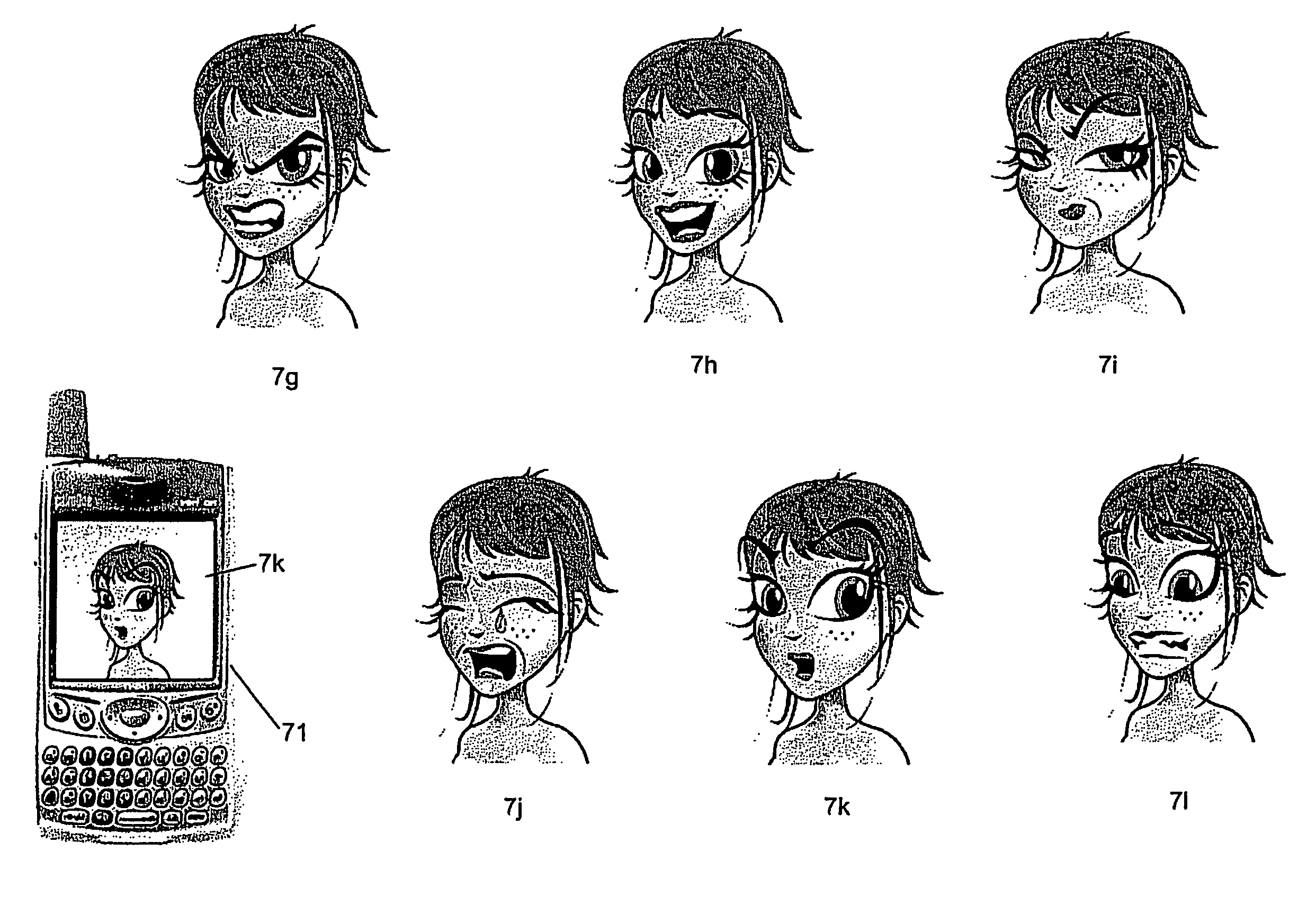 Method and system for creating and distributing mobile avatars