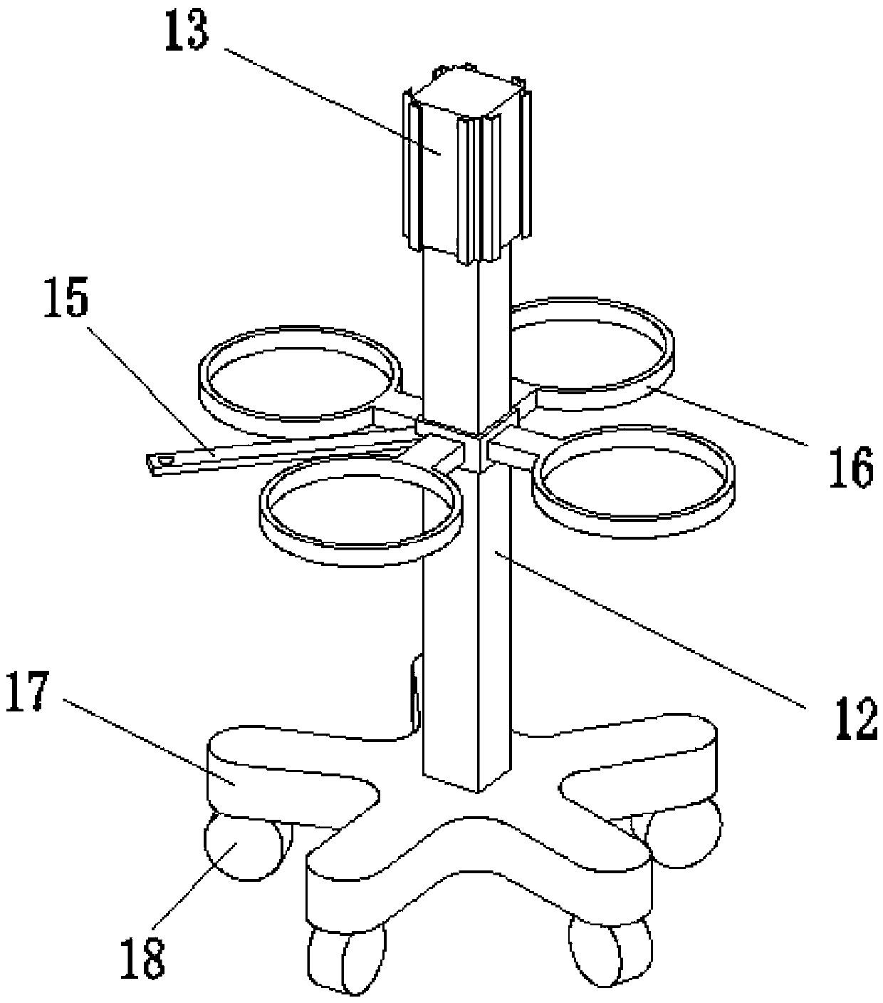 Combined negative pressure drainage device