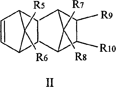 Cyclic olefin copolymer with polar group and preparation method thereof