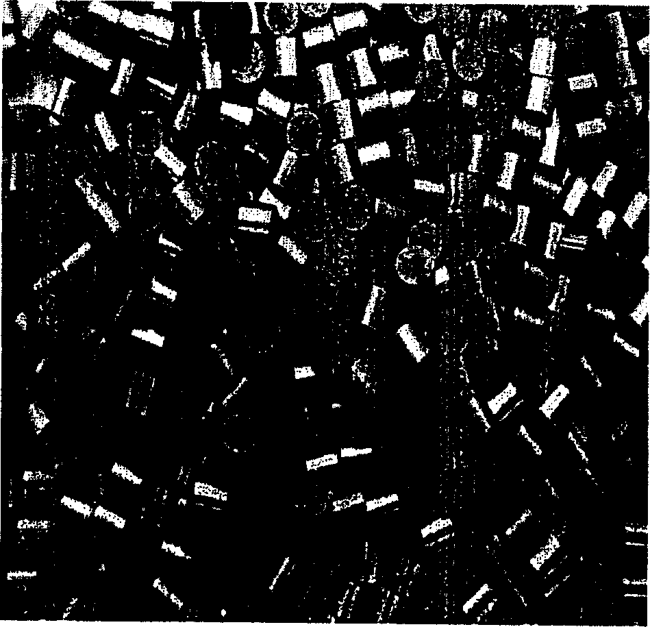 Chemical filter employing metal compound and manufacturing method thereof