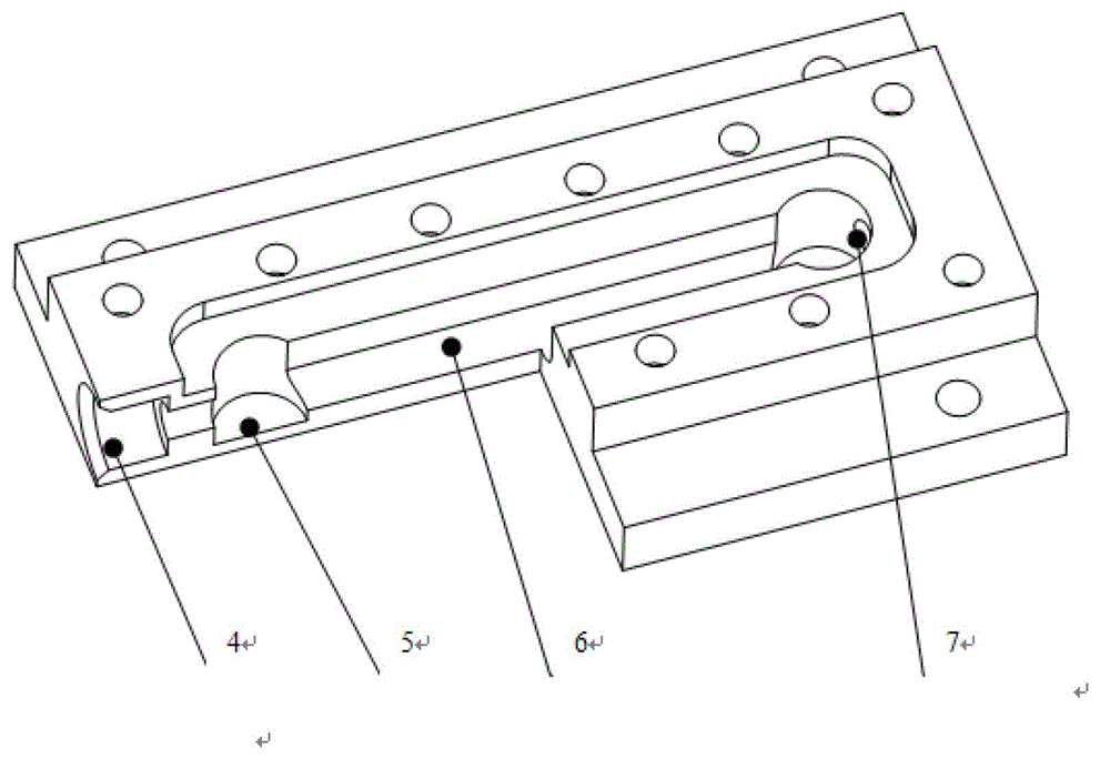 Soft abrasive particle flow processing method loaded with ultrasonic excitation and device thereof