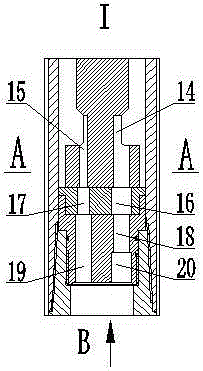 Water hammer pulse vibration pressurizing tool for long-horizontal-section horizontal well