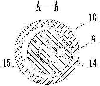 Water hammer pulse vibration pressurizing tool for long-horizontal-section horizontal well