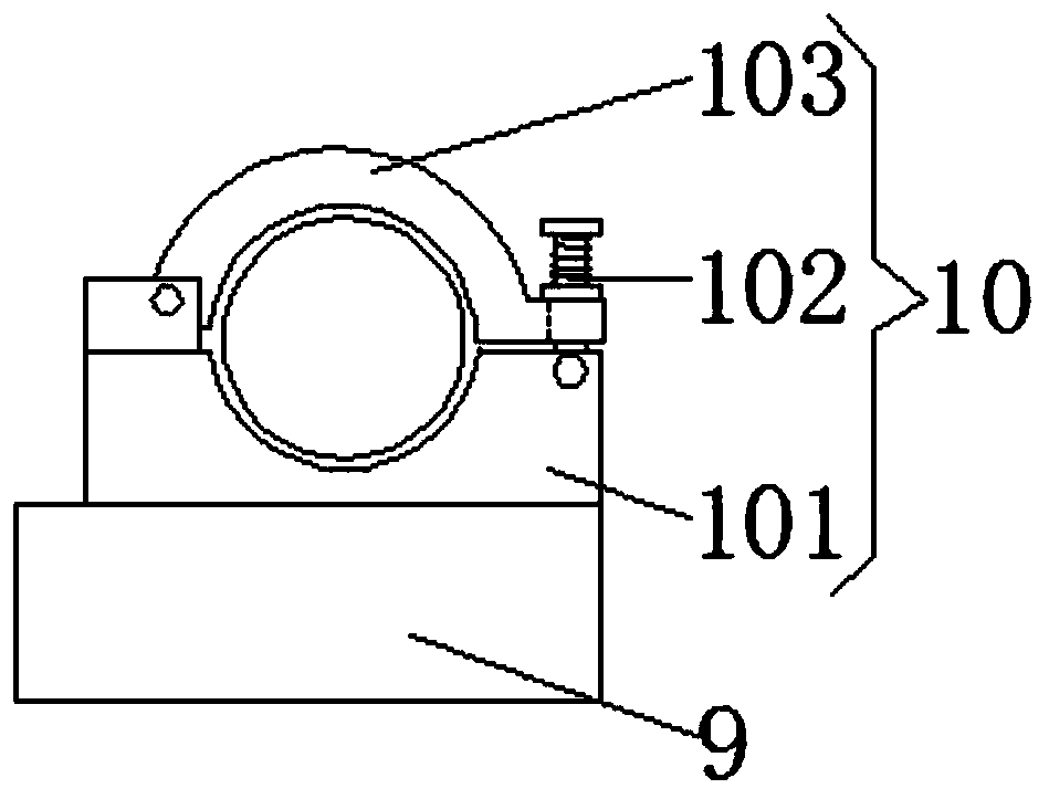 A brushing device for textiles