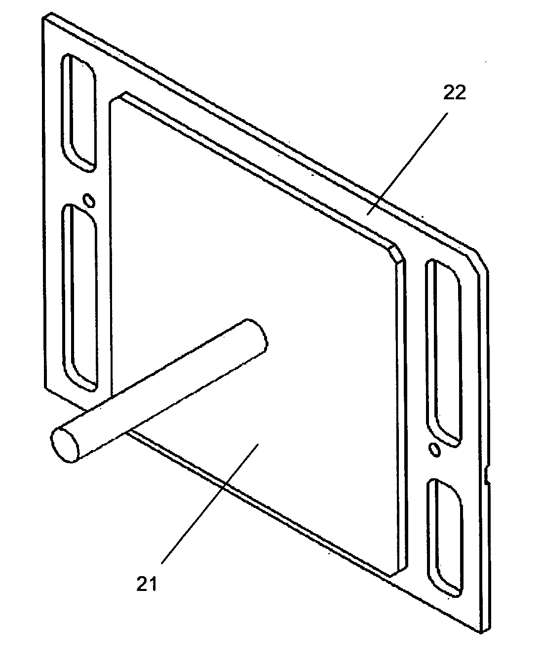 PEM fuel cell stack with floating current collector plates