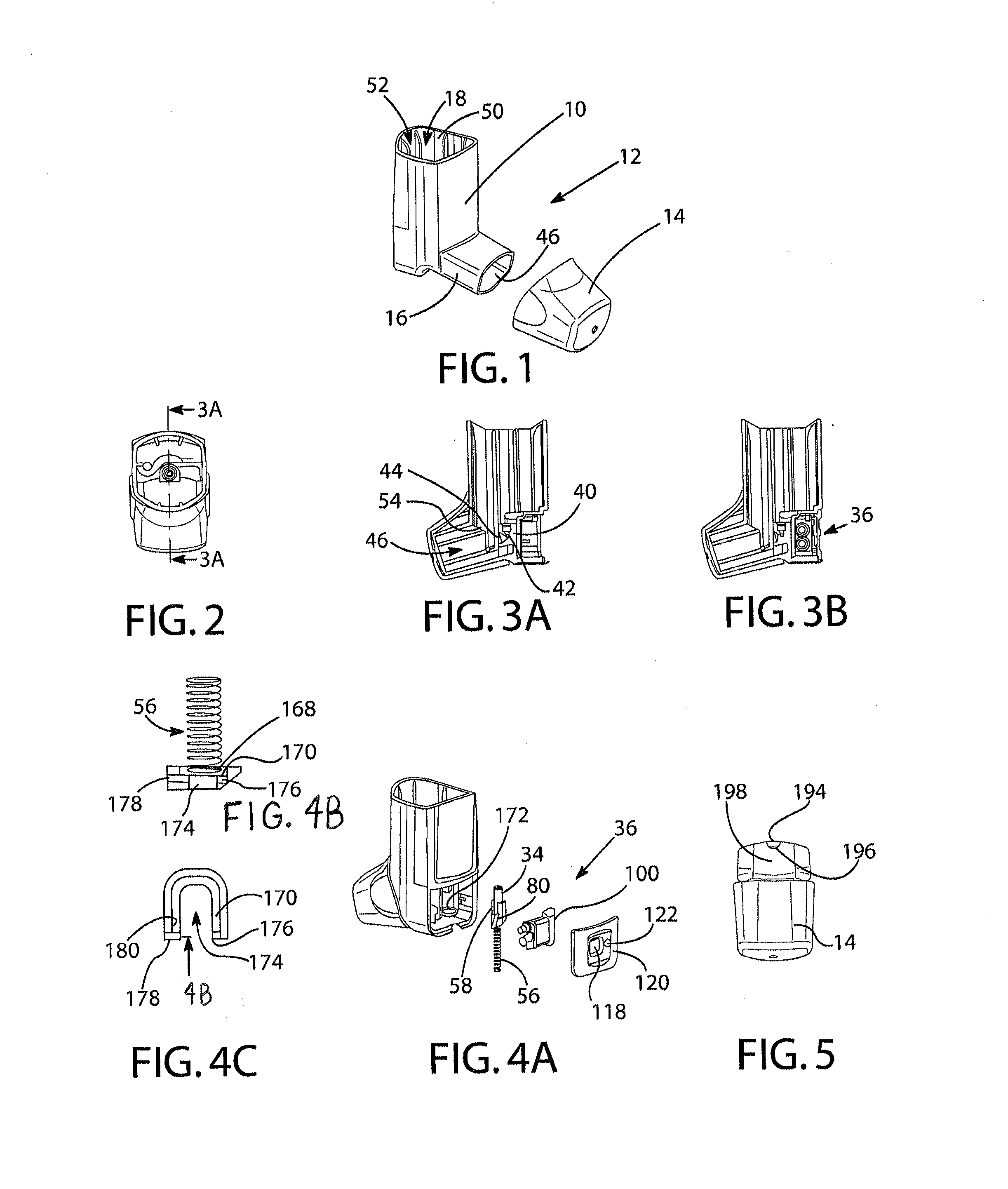 Dose counters for inhalers, inhalers and methods of assembly thereof