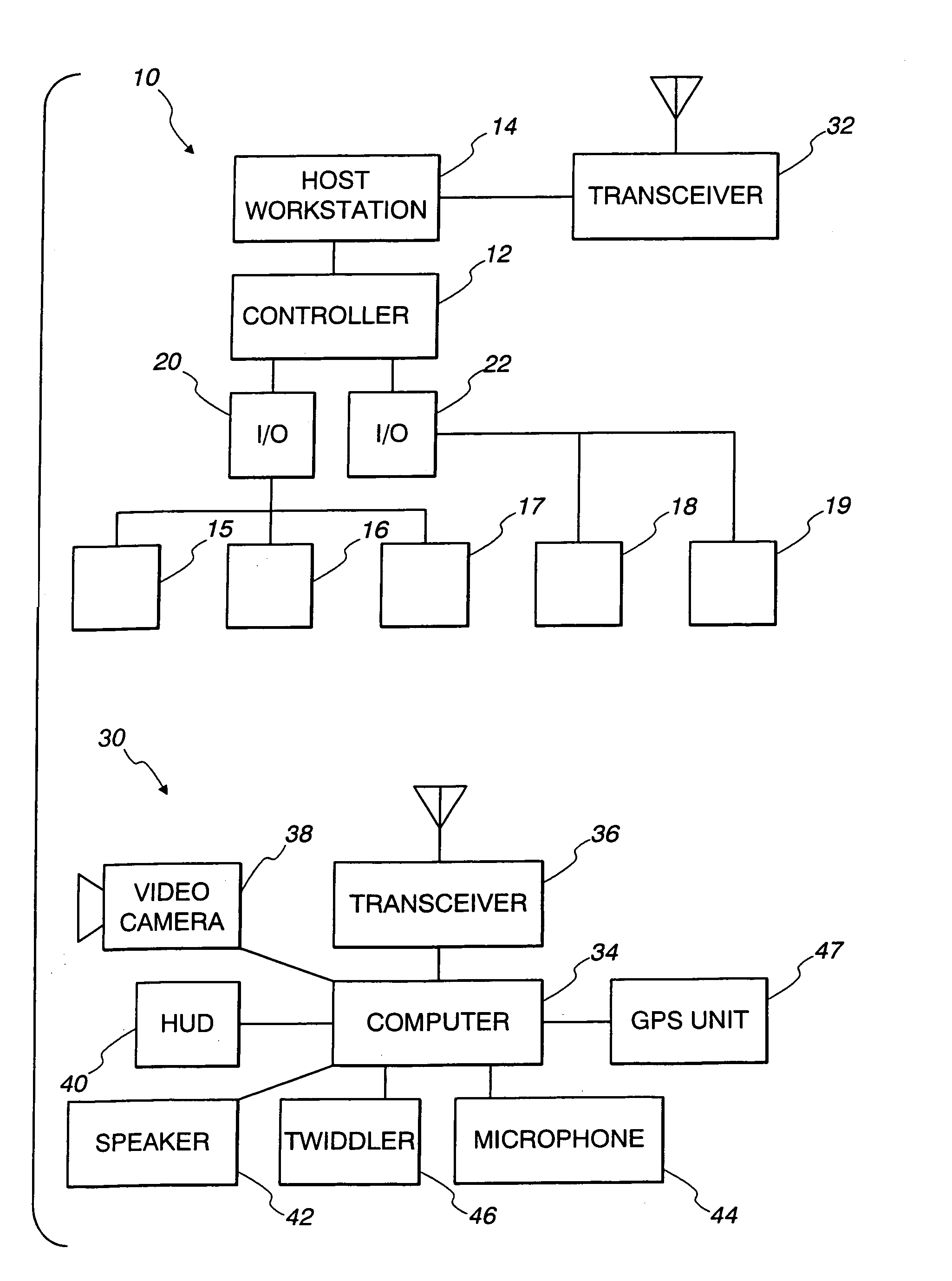 Portable computer in a process control environment