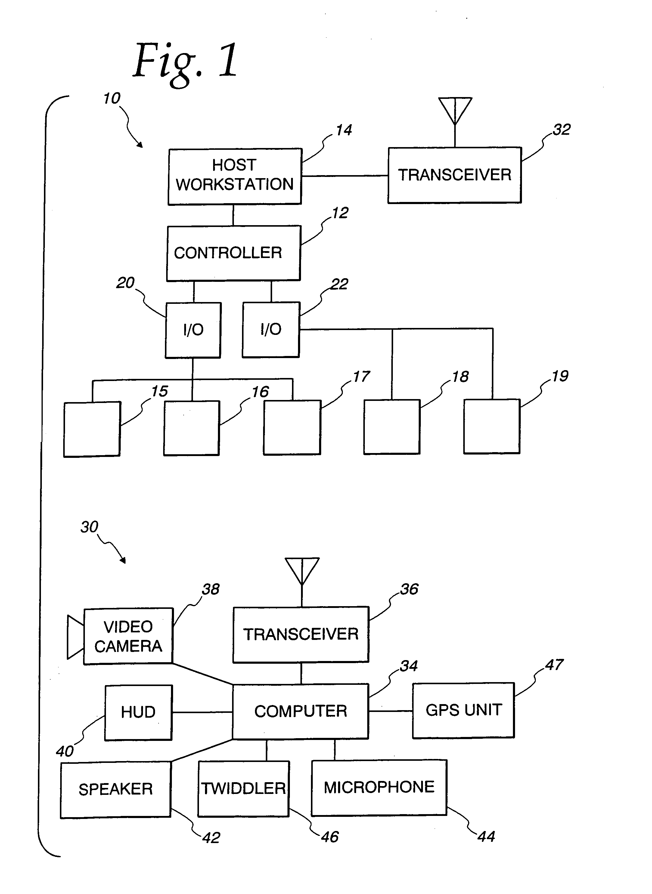 Portable computer in a process control environment